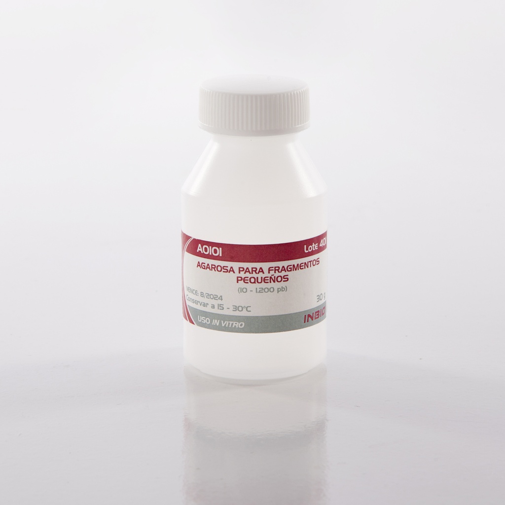 Agarosa para fragmentos pequeños (10-1200pb) baja EEO, 30 g Highway