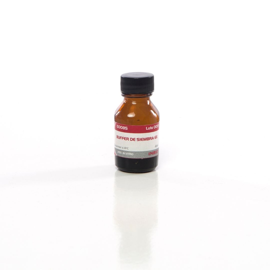Buffer de siembra 6X (2 colorantes), 4 ml Highway