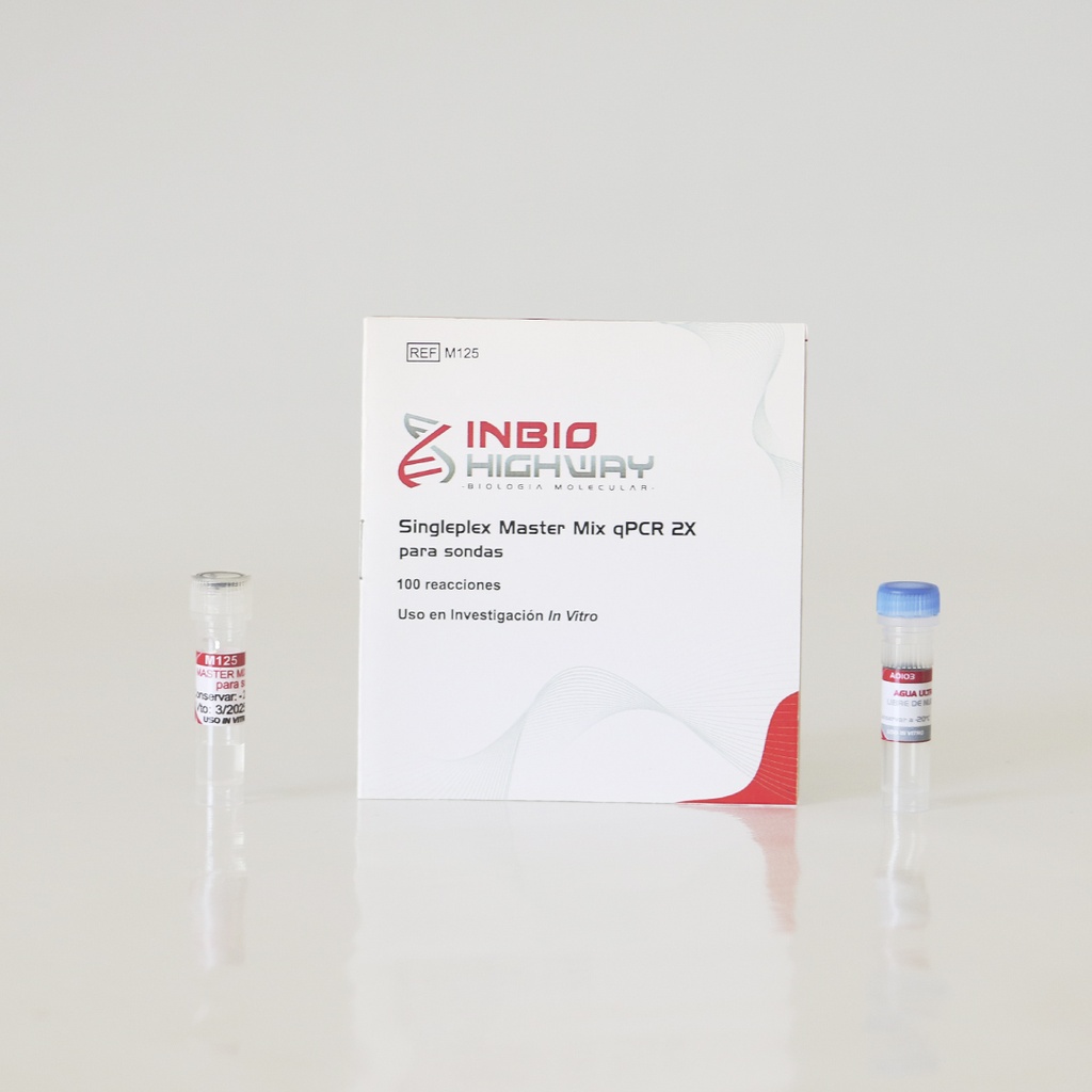 Singleplex Master Mix qPCR 2X para SONDAS, 100 reacciones x 20 ul Highway