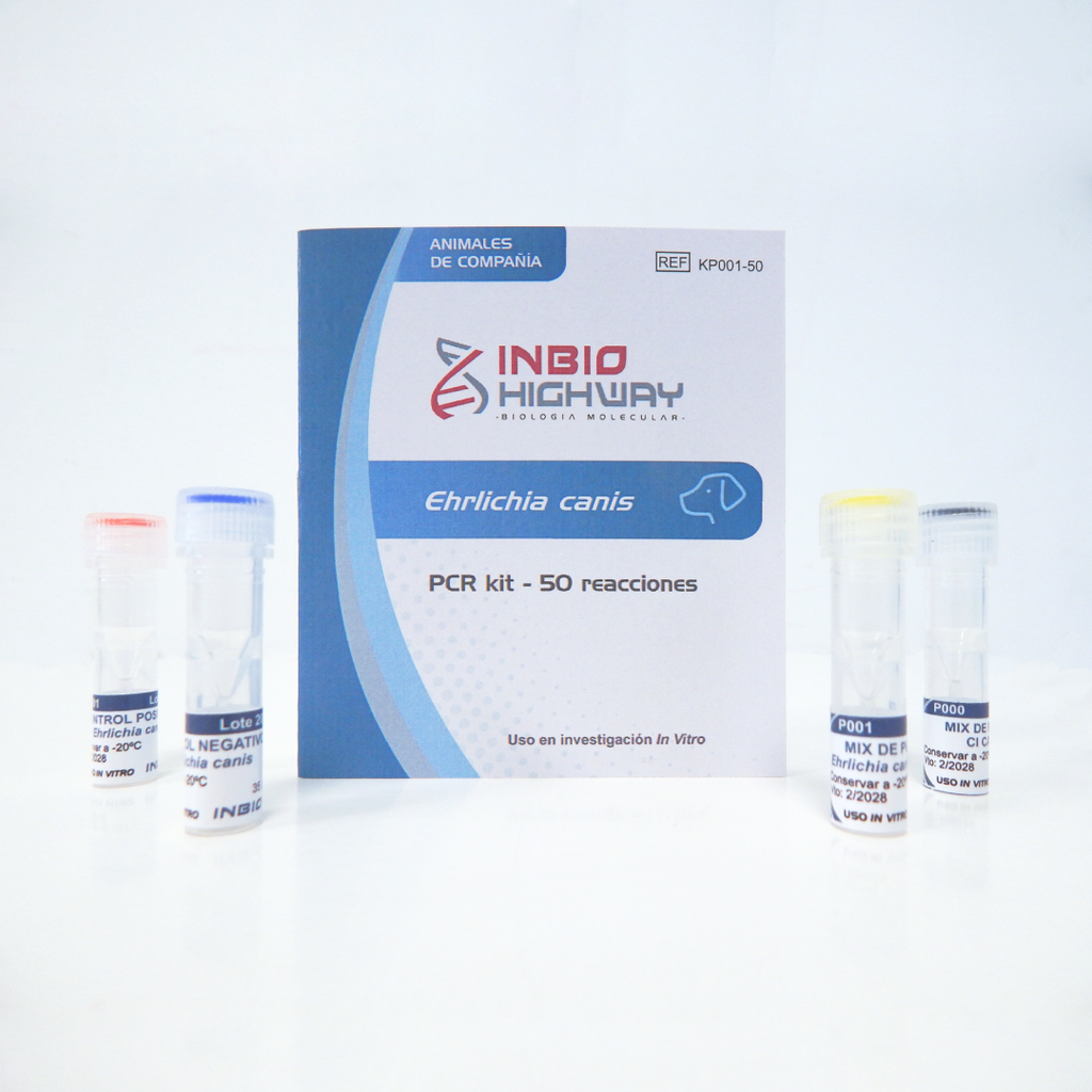 Kit para detección de Ehrlichia canis 50 reacciones