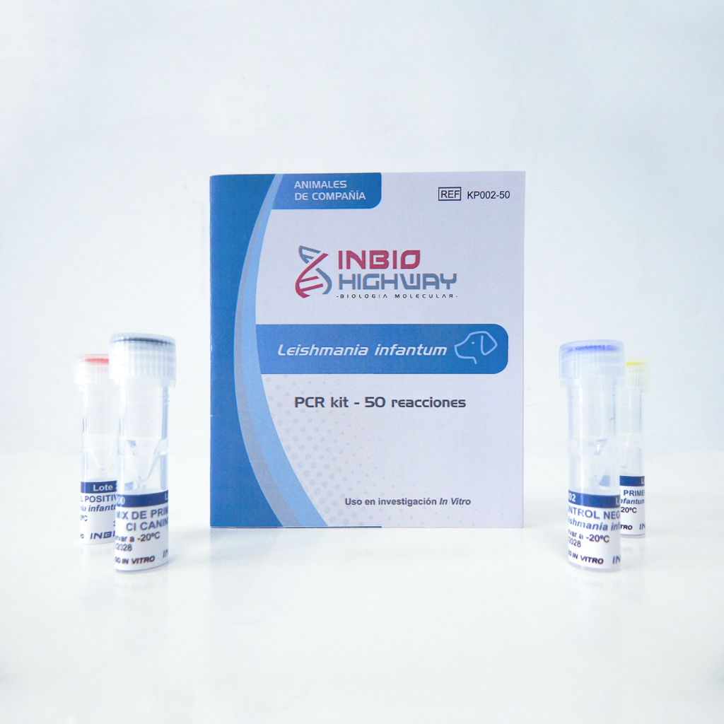 Kit para detección de Leishmania infantum 50 reacciones