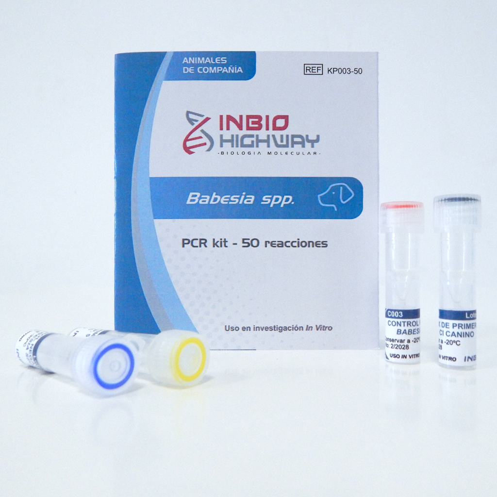 Kit para detección de Babesia spp 50 reacciones