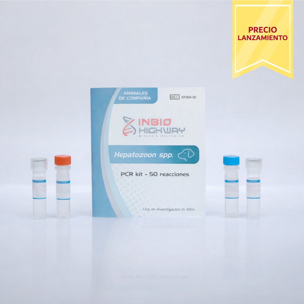 Kit para detección de Hepatozoon spp 50 reacciones