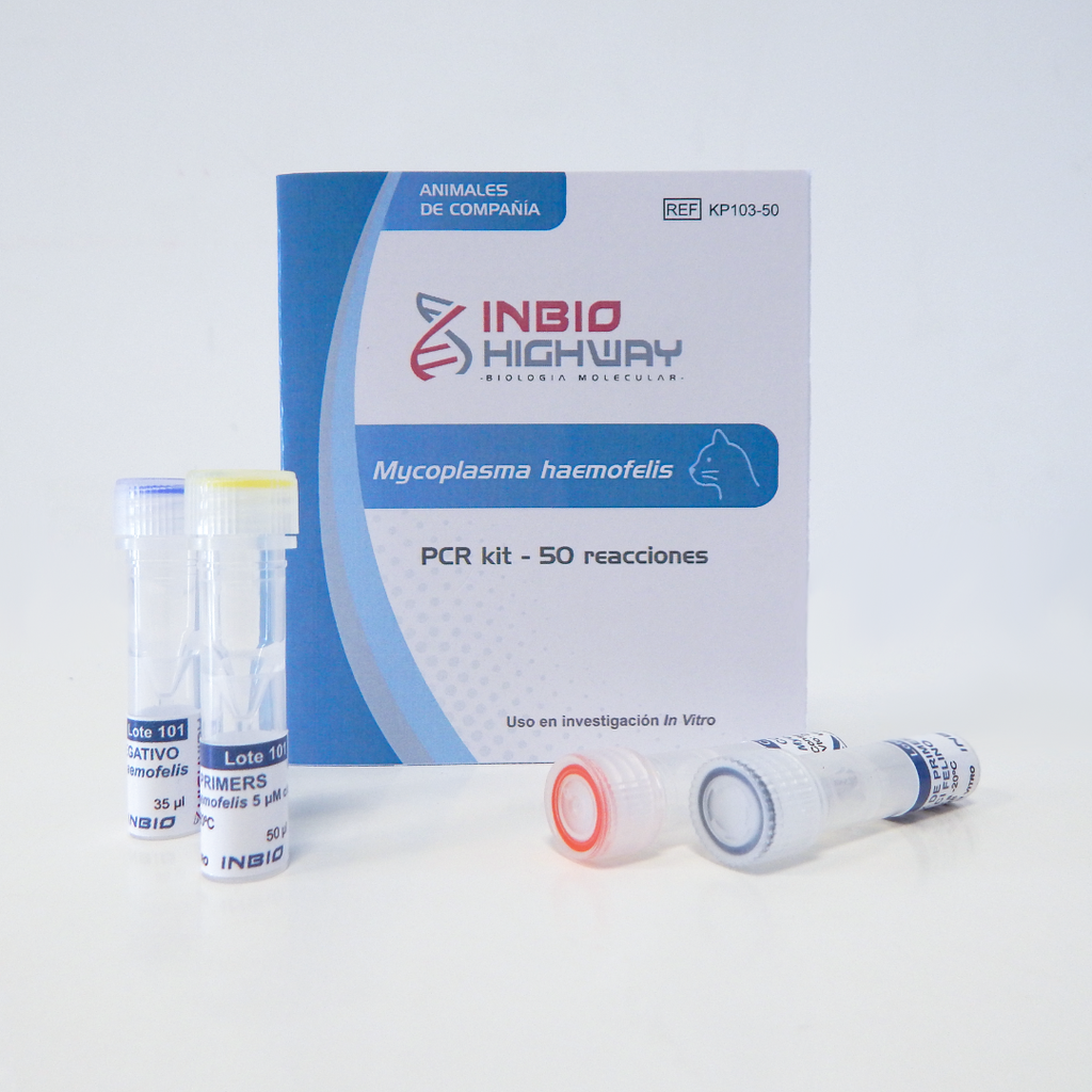Kit para detección de Mycoplasma haemofelis 50 reacciones