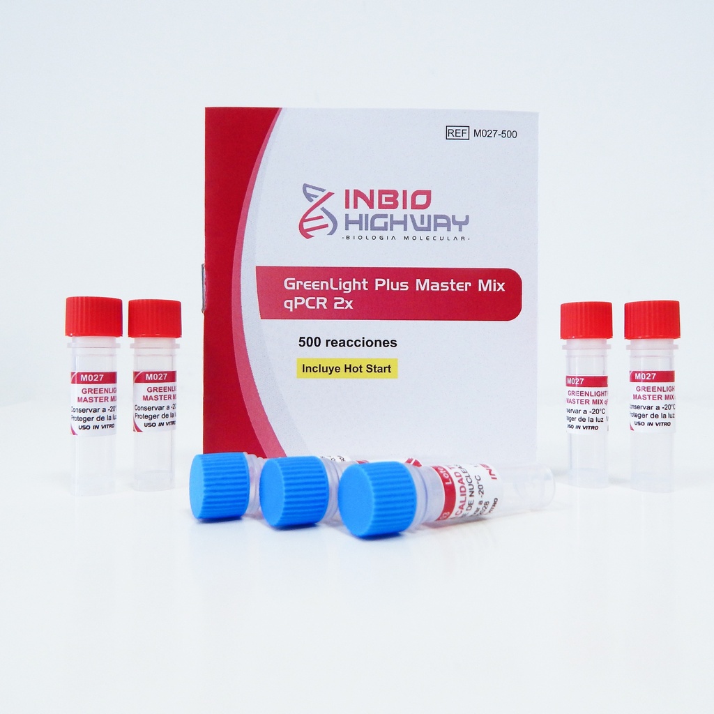 GreenLight PLUS Master Mix qPCR 2X Highway 500 reacciones x 20 ul