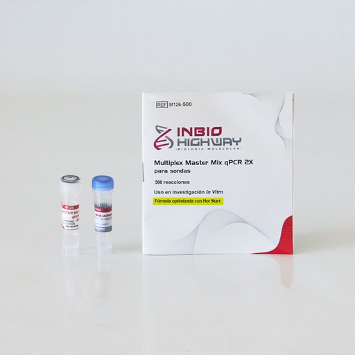 [M126-500] Multiplex Master Mix qPCR 2 X para SONDAS, 500 reacciones x 20 ul Highway
